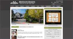 Desktop Screenshot of montecitoheights.com